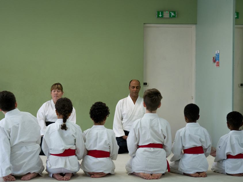 Hizashikan- children's class with Toni sensei