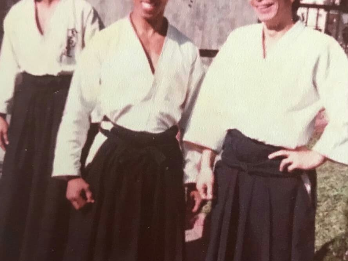 Sensei Bahaddou Abderrahman and Tamura Nobuyoshi