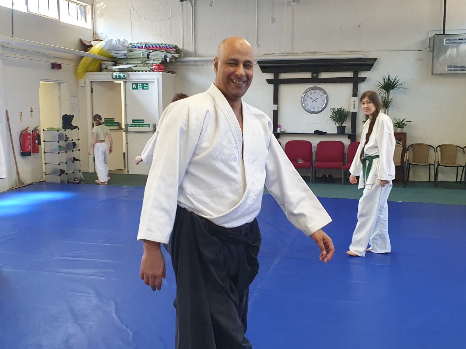 The Hizashikan club together after a Saturday class